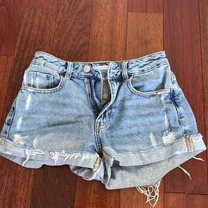 Pacsun high rise mom denim shorts